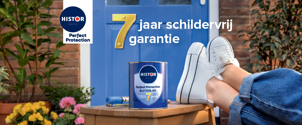 Histor Perfect Protection 7 jaar schildervrij garantie